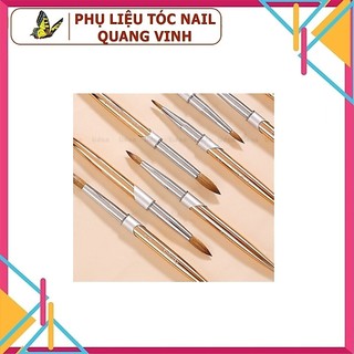 Cọ đắp bột cán vàng Kolinsky 12 14 16 18 (99k 1 cây)