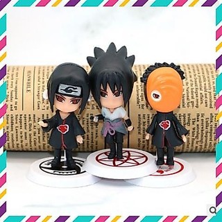 [Rẻ vô địch] Mô Hình Naruto Itachi, Sasuke ChiBi Siêu Đẹp, Trang Trí Decor
