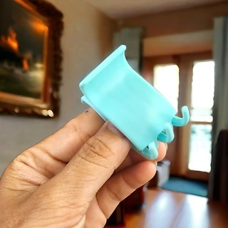 Kẹp Tóc Càng Cua 5 Răng Màu pastel hàng không gãy đầu vuông mùa hè