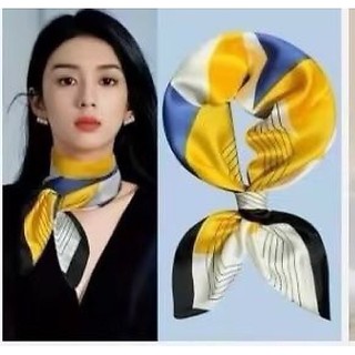 Khăn lụa choàng cổ size 70*70 - khăn lụa banada hot hit