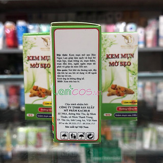 Kem mụn mờ sẹo Bảo Ngọc Lan (8g)