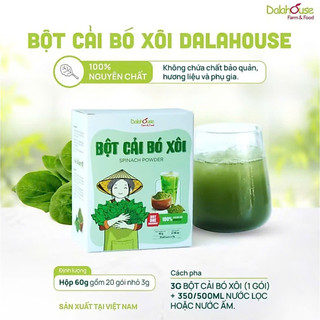 Combo Bột rau sấy lạnh Dalahouse - 100% hữu cơ