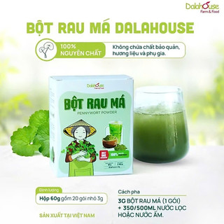 Combo Bột rau sấy lạnh Dalahouse - 100% hữu cơ