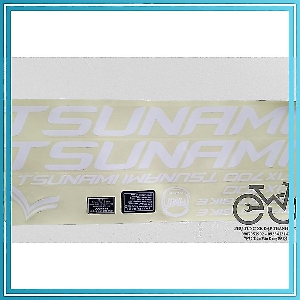 Tem Tsunami, tem xe đạp Fixed Gear