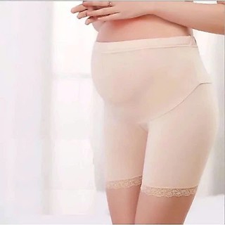 Quần bầu mặc trong váy chất liệu cotton mềm mại