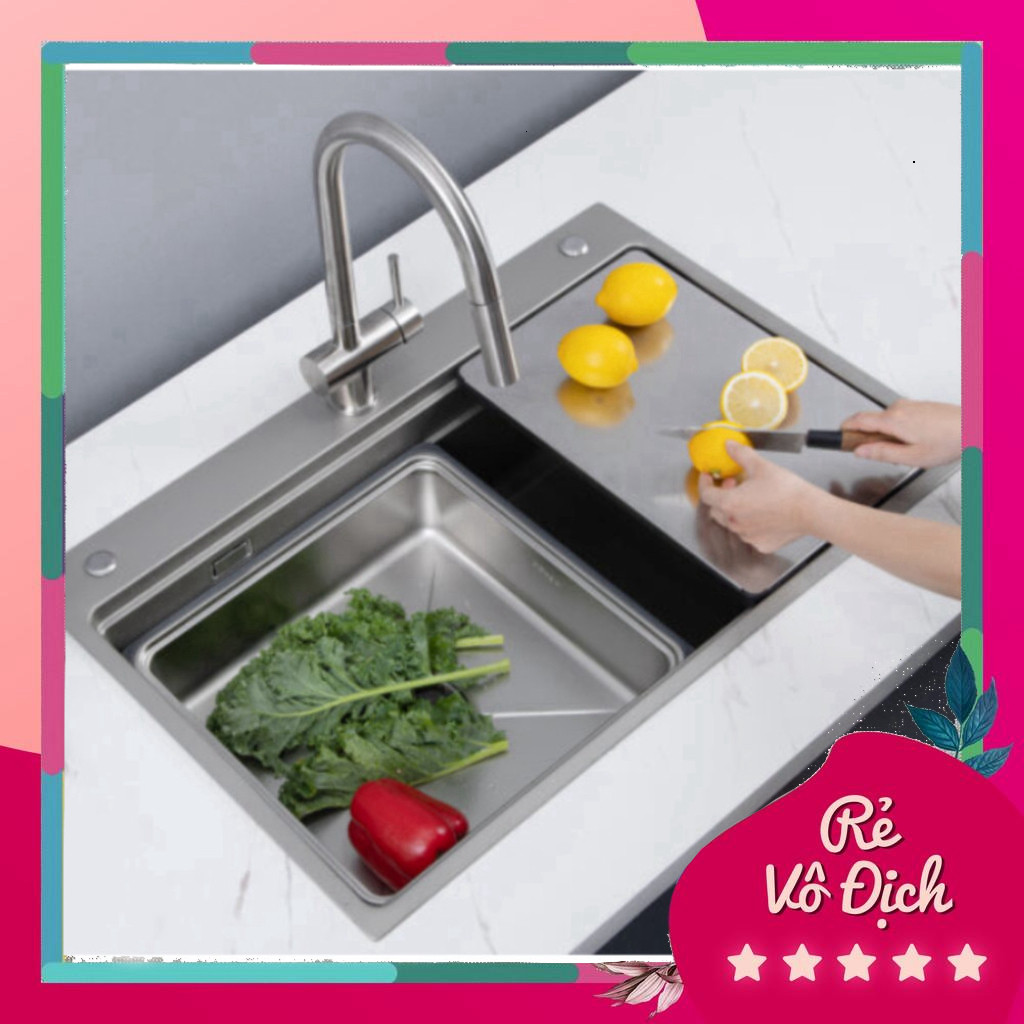 Chậu rửa bát Kluger KWF8161FS – S76/KWF8161FS – S76 Plus K600 SERIES - Chính hãng