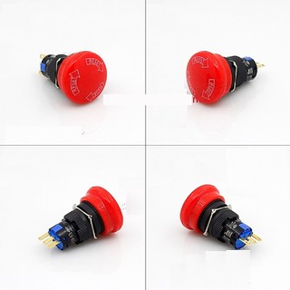 Nút nhấn khẩn cấp (emergency stop button), công tắc ngưng khẩn cấp