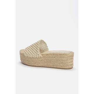 Sandal nữ đế cói Pull&bear