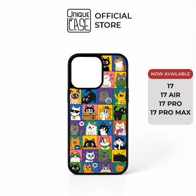 Ốp lưng Unique Case dành cho iPhone in hình Mèo Animal ANI090