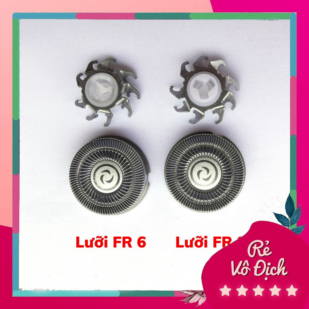 Dao Cạo Râu Lưỡi Kép FR6 & FR8 Chất Lượng Cao Thay Lưỡi Cho Nhiều Loại Máy