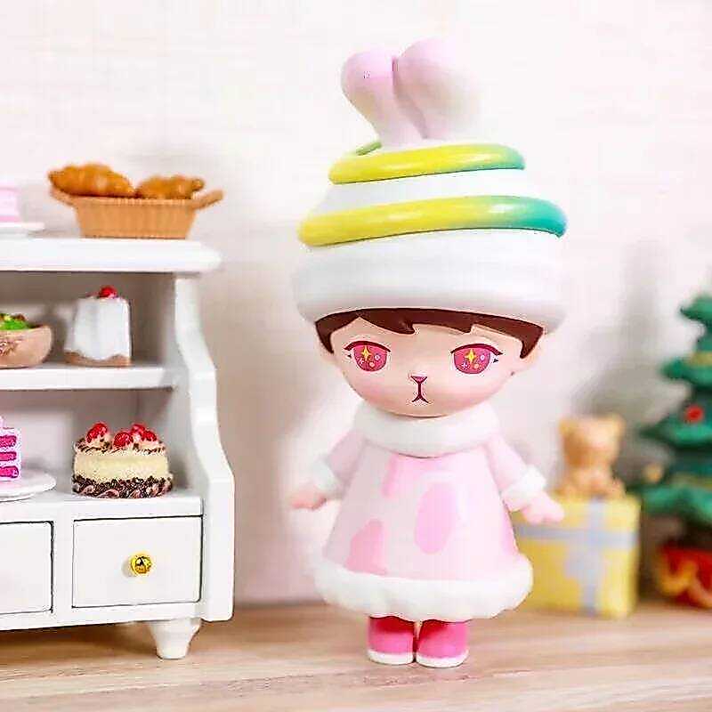 POP MART Bunny Winter Series Blind Toys Guess Bag Mystery Box Mistery Caixa Action Figure Surpresa C