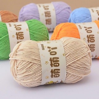 Len nhung gấu 3mm Mengmengya cuộn 50gr