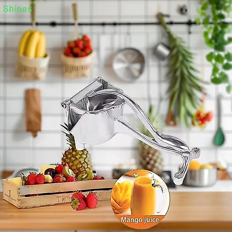 Shines Metal Lemon Bóp Tay Máy ép trái cây cho Cam Lựu Vôi Hướng dẫn sử dụng Citrus Fruit Juice Make