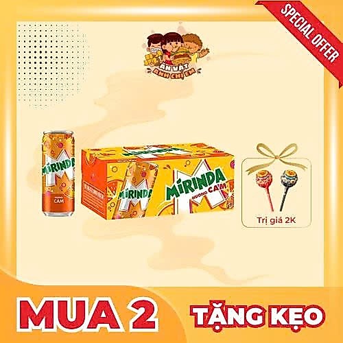 Nước ngọt Mirinda Hương Cam