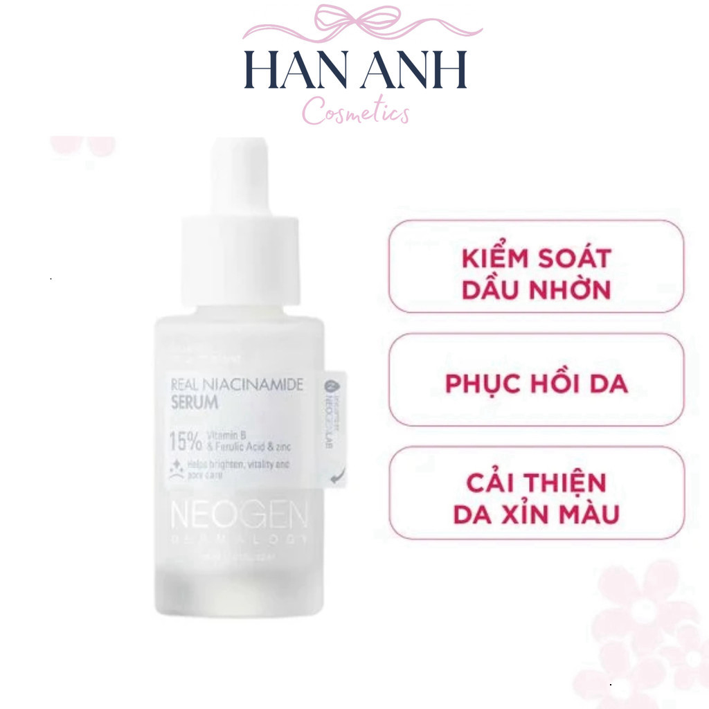 [Chính Hãng] Neogen Serum dưỡng da Niacinamide 15% + Zin c + Ferulic 30ml