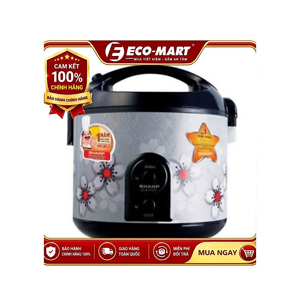 Nồi cơm điện SHARP KS-NR191STV"SS"