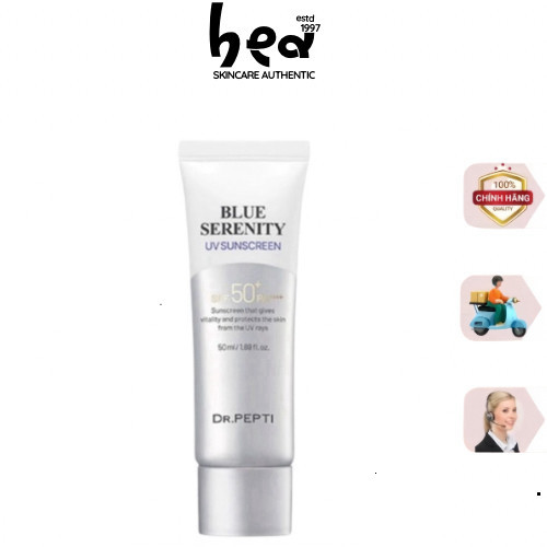 [BEA Skin] Dr.Pepti Kem chống nắng phổ rộng chống ánh sáng Xanh Spf50 +++