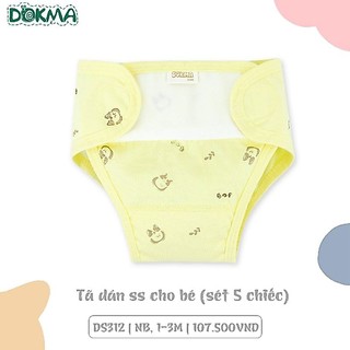 TẢ DÁN SƠ SINH CHO BÉ SET 5 CÁI DOKMA