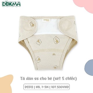 TẢ DÁN SƠ SINH CHO BÉ SET 5 CÁI DOKMA