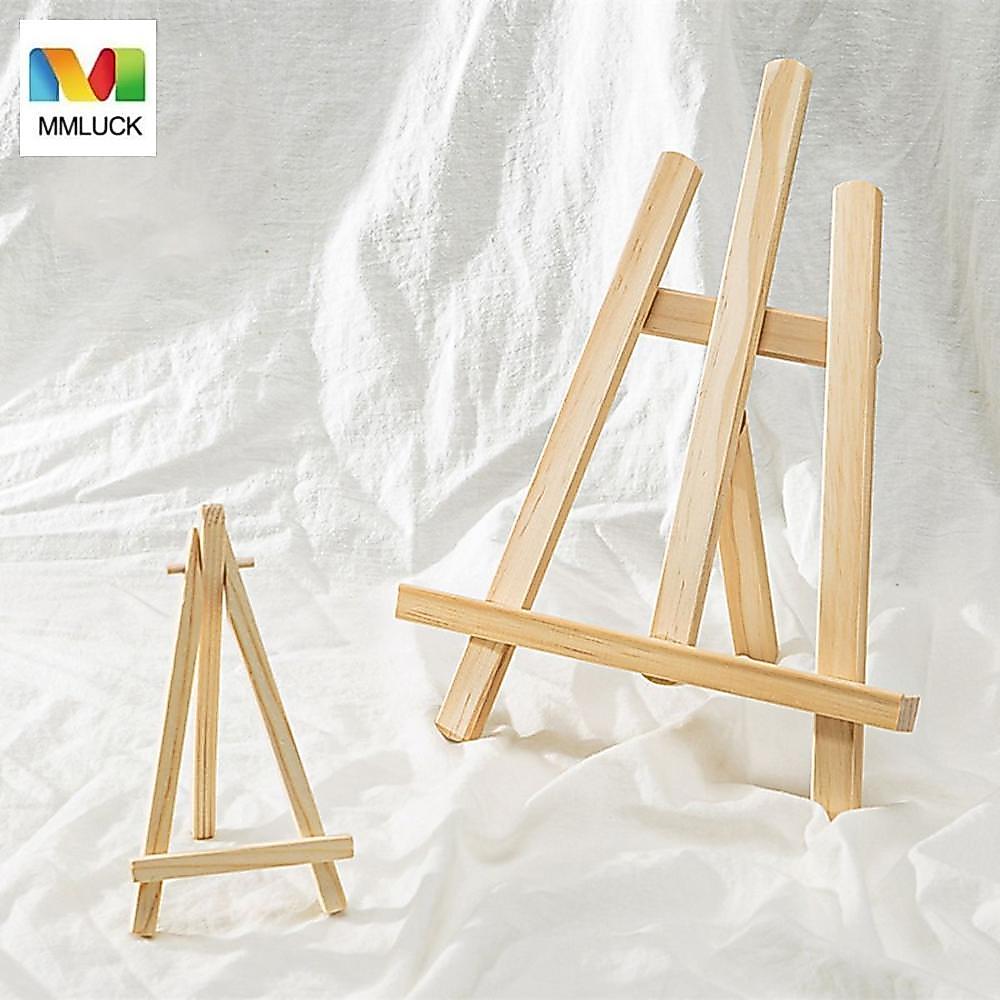 MMLUCK Giá đỡ trưng bày MMLUCK Kệ để bàn nhỏ bằng gỗ cho trẻ em