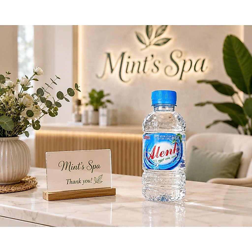 Nước suối chai 250ml Alenk thùng 48 chai giao hàng TPHCM