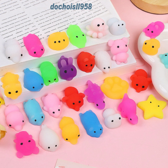 Đồ Chơi Slime Thú Mochi Squisy 8g Cho Bé Giúp Xả Stress