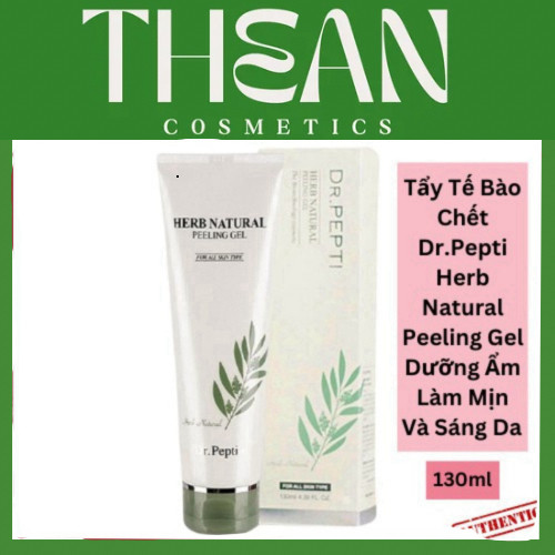 [Chính Hãng] Tẩy Tế Bào Chết Dr.Pepti Herb Natural Peeling Gel Tẩy Da Chết Mặt Drpepti 130g