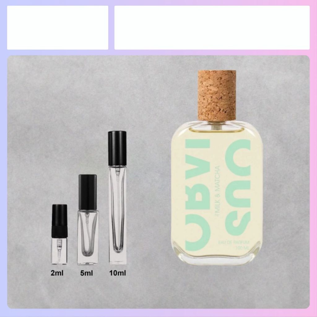 -𝕭𝖊𝖆𝖚𝖙𝖞- Nước hoa Obvious - Milk & Matcha, Un Musc 5ml/10ml-ᴮᵉᵃᵘᵗʸ