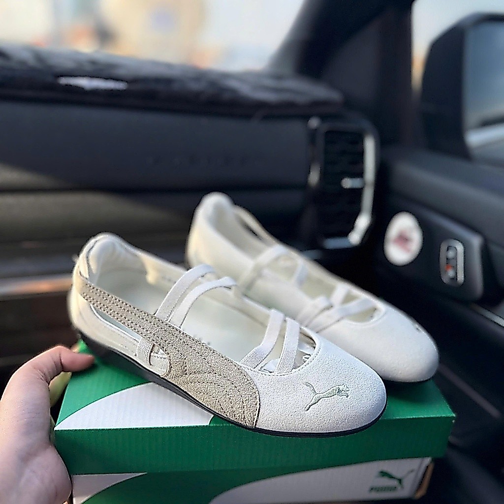 Giày Thể Thao PUMA WMNS Speedcat Ballet - PUMA White / Alpine Snow