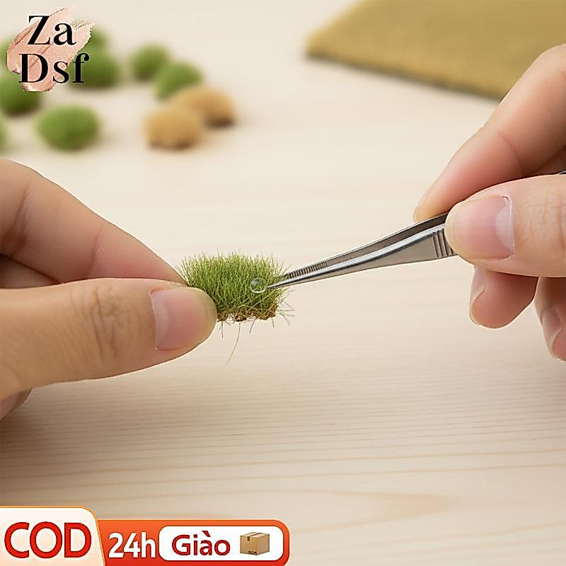 [Zdsf] Cụm cỏ thu nhỏ 12mm Lush Chủ nghĩa hiện thực cho ama Model Sand Table Building Landscape Acce