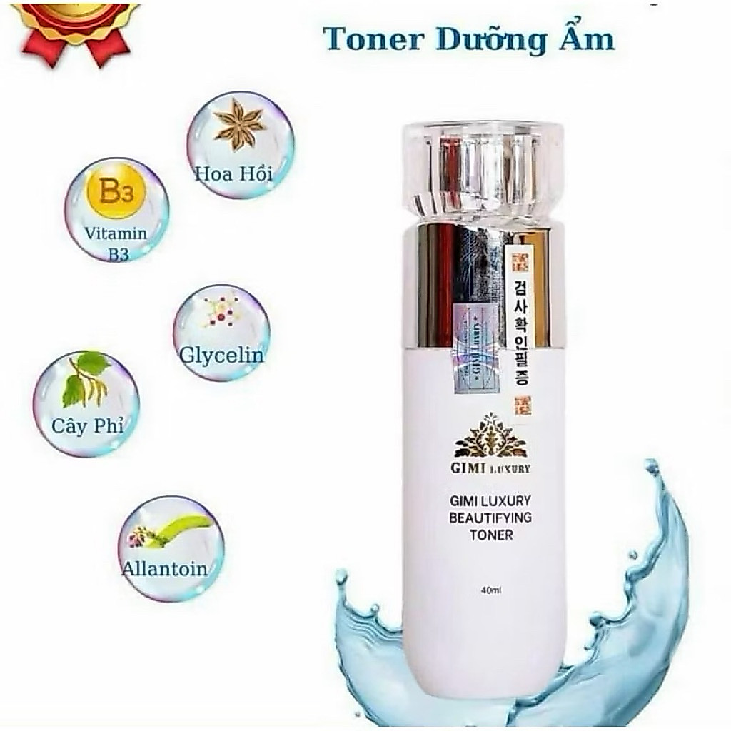 Thanh lí Toner gimi luxury beautyfying