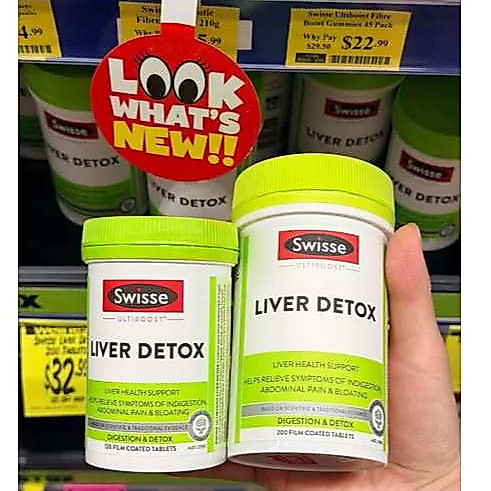 Swisse Ultiboost Liver Detox 200 Tablets