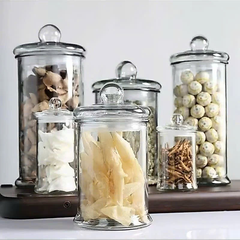 Bình Trụ Thuỷ Tinh Ngâm Rượu Dung Tích 6L-8L-10L-12L-15L-19L-25L