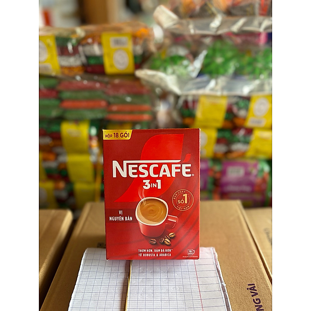 Cà Phê Hoà Tan 2in1 - 3in1 Dạng Hộp Các Loại Nescafe sữa và đen / Phố sữa / G7