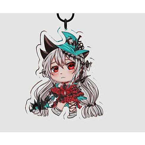 ARKNIGHTS Skadi the Corrupting Heart Acrylic Keychain | Maerachii 10 Mary Shop