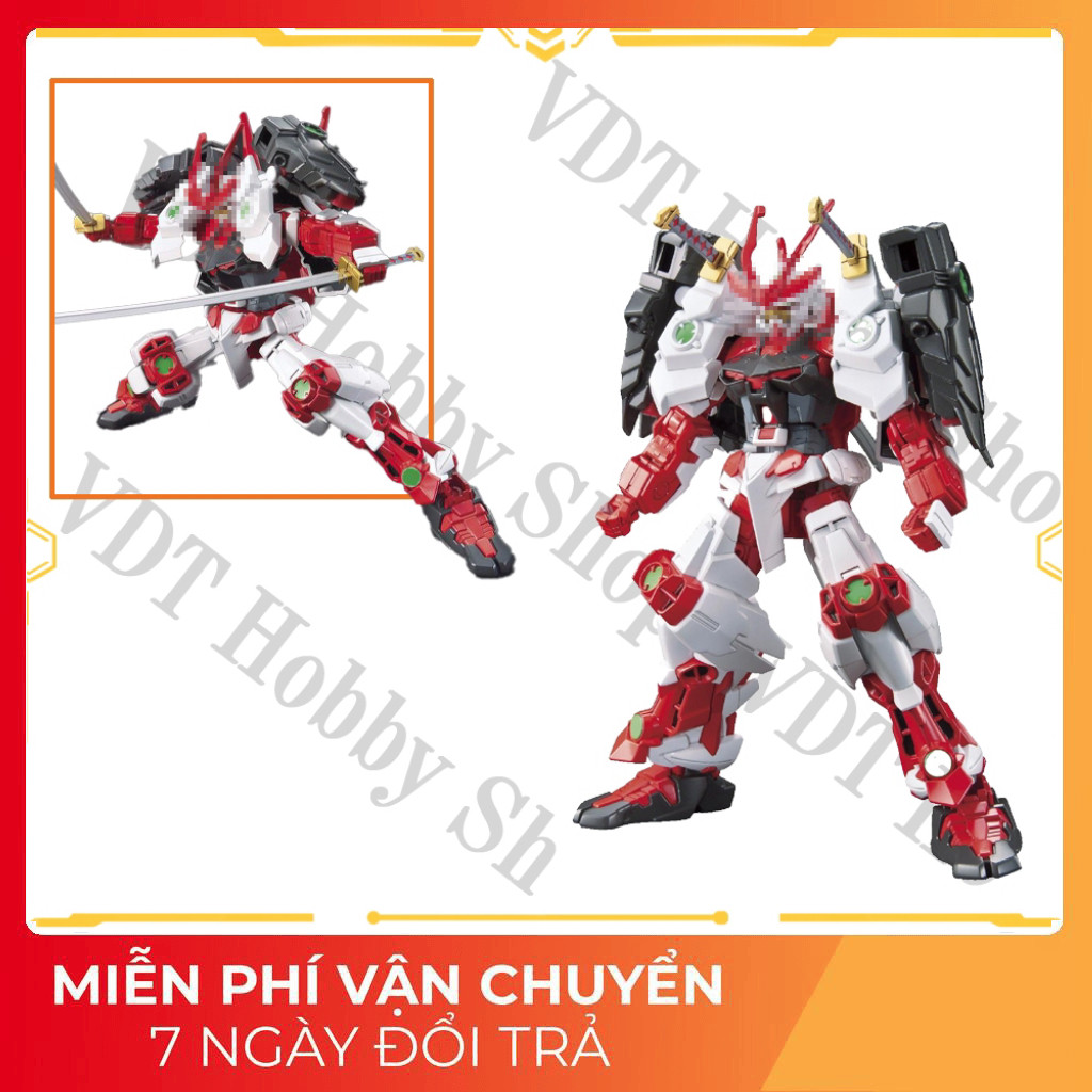  [ Hết Hàng ] Mô hình lắp ráp HG Astray Sengoku ( tặng kèm decal nước )