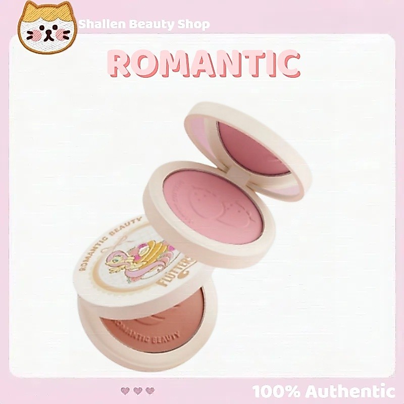 Bàn chải bột làm đẹp ROMANTIC x MY LITTLE PONY Blush đơn sắc trên má hồng tím má hồng làm sáng má hồ