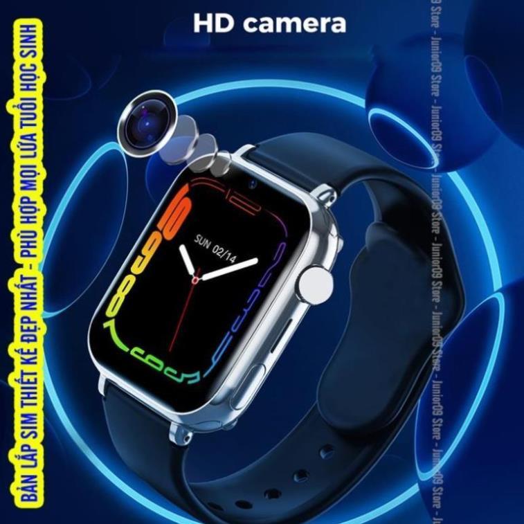 [ ĐỊNH VỊ GPS ] Đồng hồ thông minh Định vị trẻ em JUNIOR09 WATCH LUXURY | Lắp sim Nghe gọi độc lập |