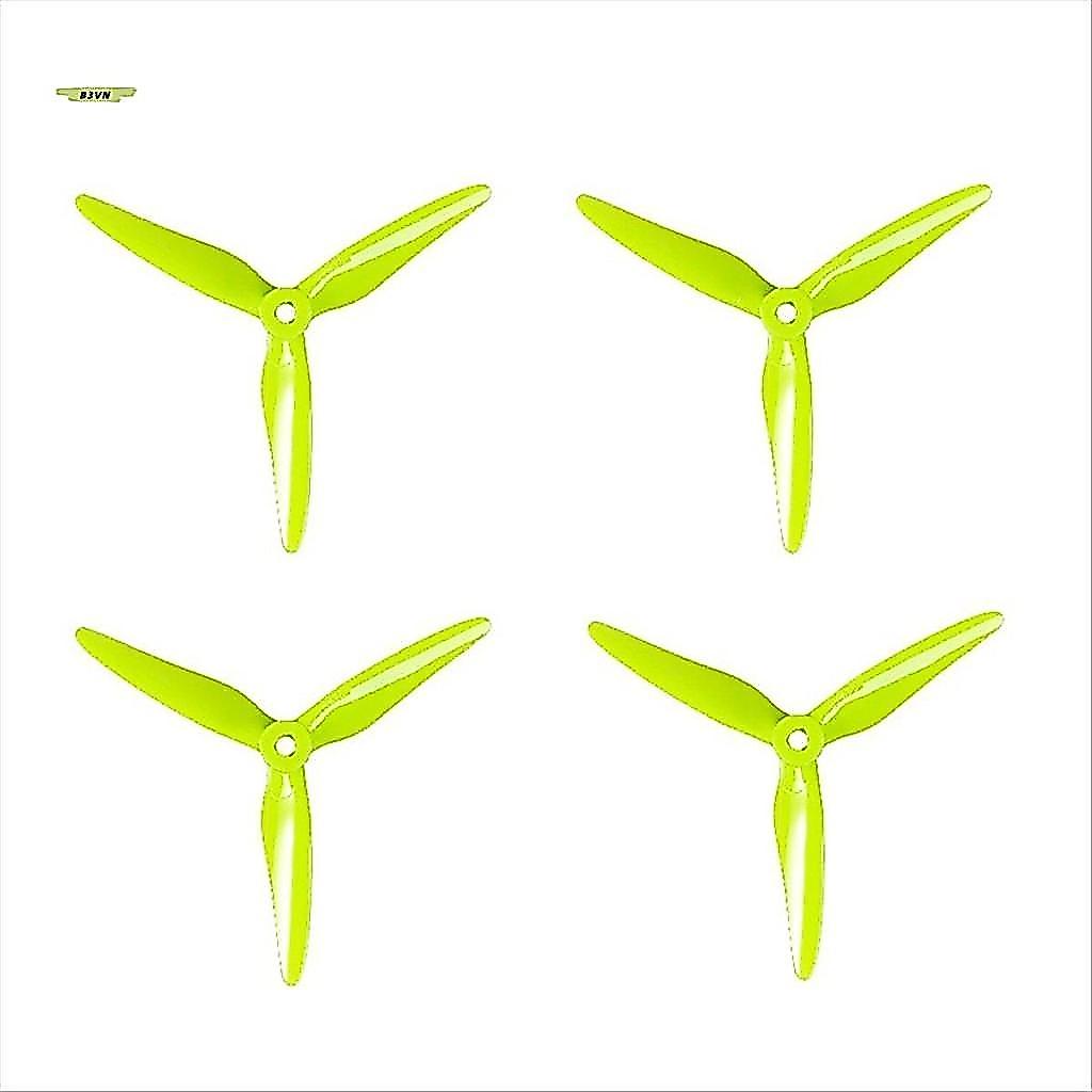 2 Cặp T5147.5 Cánh Quạt 2CW + 2CCW FPV Cánh Quạt 5MM Cho FPV Freestyle Drone Phụ Kiện Phần