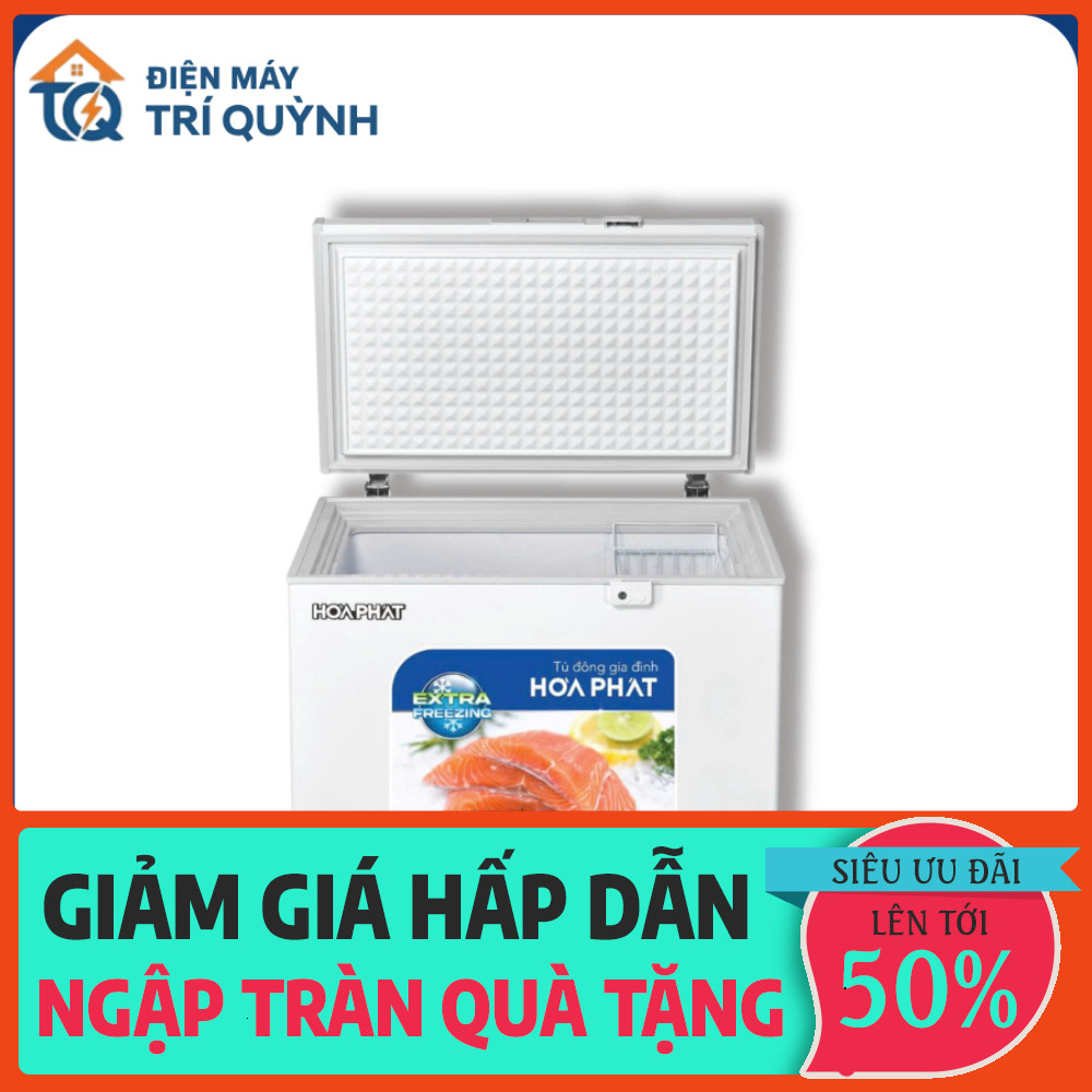 nhắn shop_ Tủ Đông Hòa Phát 162 Lít HPF AD6162/ AN6162 Bảo Hành 24 Tháng Toàn Quốc _hàng mới