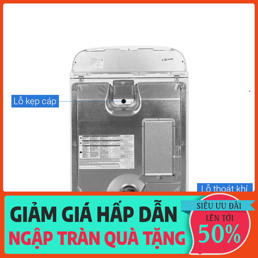 nhắn shop_ Máy sấy thông hơi Whirlpool 15 Kg 3LWED4815FW  Hàng cao cấp Sản xuất tại Mỹ   Điện Máy Kh