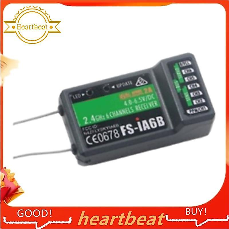 Bộ thu 6 kênh IA6B 2.4G Tương thích với I6 I6S I6X Ia6b Điều khiển Transmisor Remoto Partes Máy bay