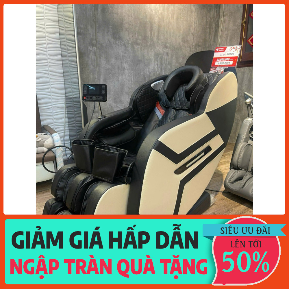 nhắn shop_ Ghế massage trị liệu toàn thân Thomas Hamilton DG500  Công nghệ con lăn 3D nhiệt hồng ngo