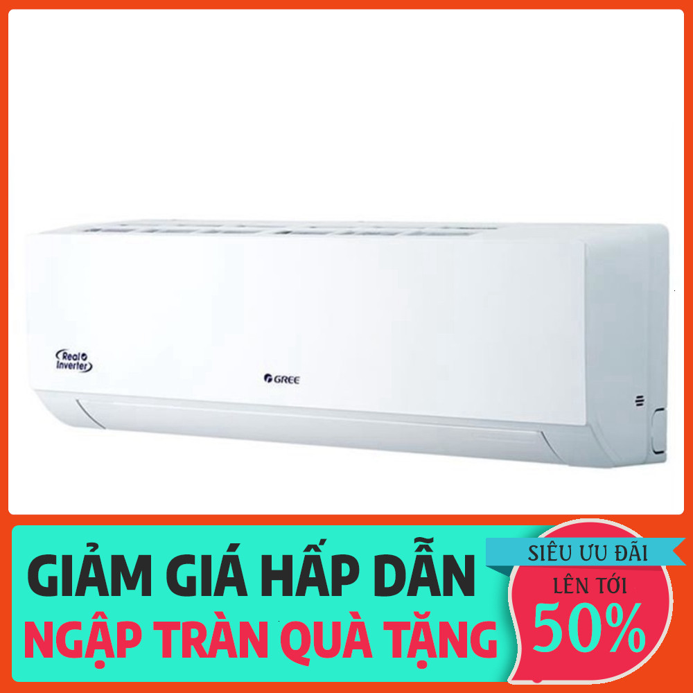 nhắn shop_ [MediaMartFREESHIP] Điều hòa Gree 1HP  9000Btu 1 Chiều Inverter BD9CI _hàng mới