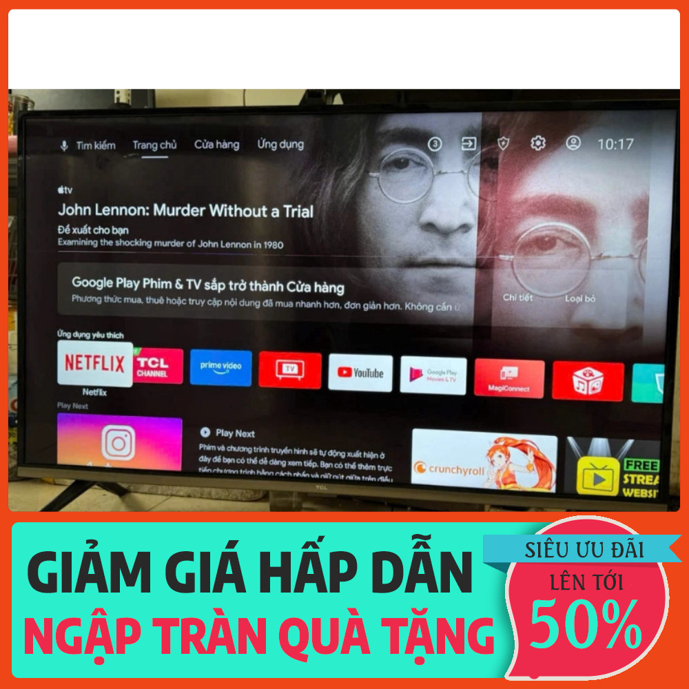 nhắn shop_ Smart Tivi 43 inch kết nối Wifi ( treo tường)  Tivi đã sử dụng  Có bảo hành _hàng mới