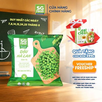 [Đông lạnh] Đậu hà lan SG Food 500g chất lượng.