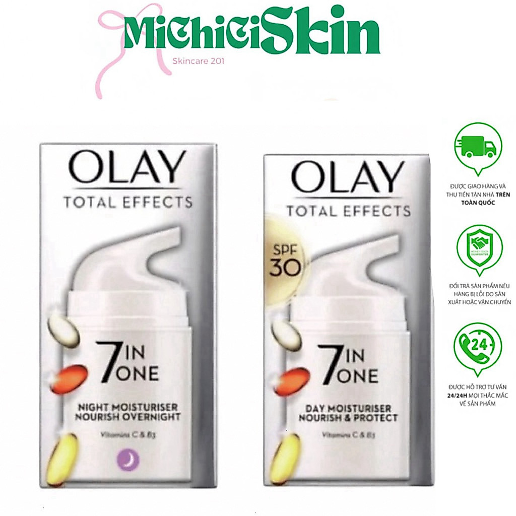 [Chính Hãng] Olay 7 In 1 UK Version Day and Night Cream - Kem Dưỡng Olay 7 In 1 Bản UK Ban Ngày Và B
