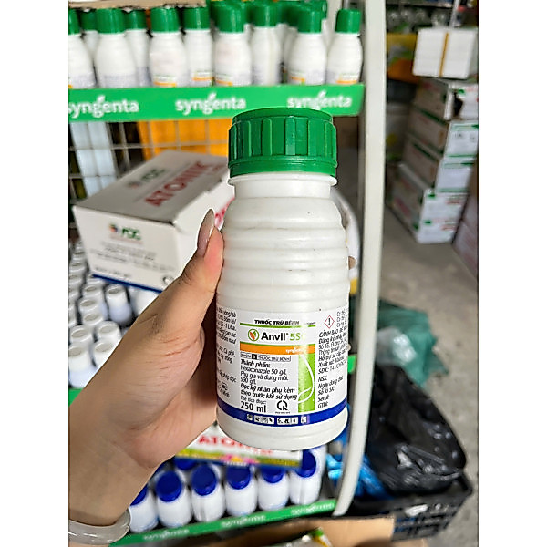 Anvil 5SC  thuốc trừ bệnh phổ rộng, cây trồng xanh khỏe và sạch bệnh Rỉ Sắt, Thán Thư 100ml, 250ml,