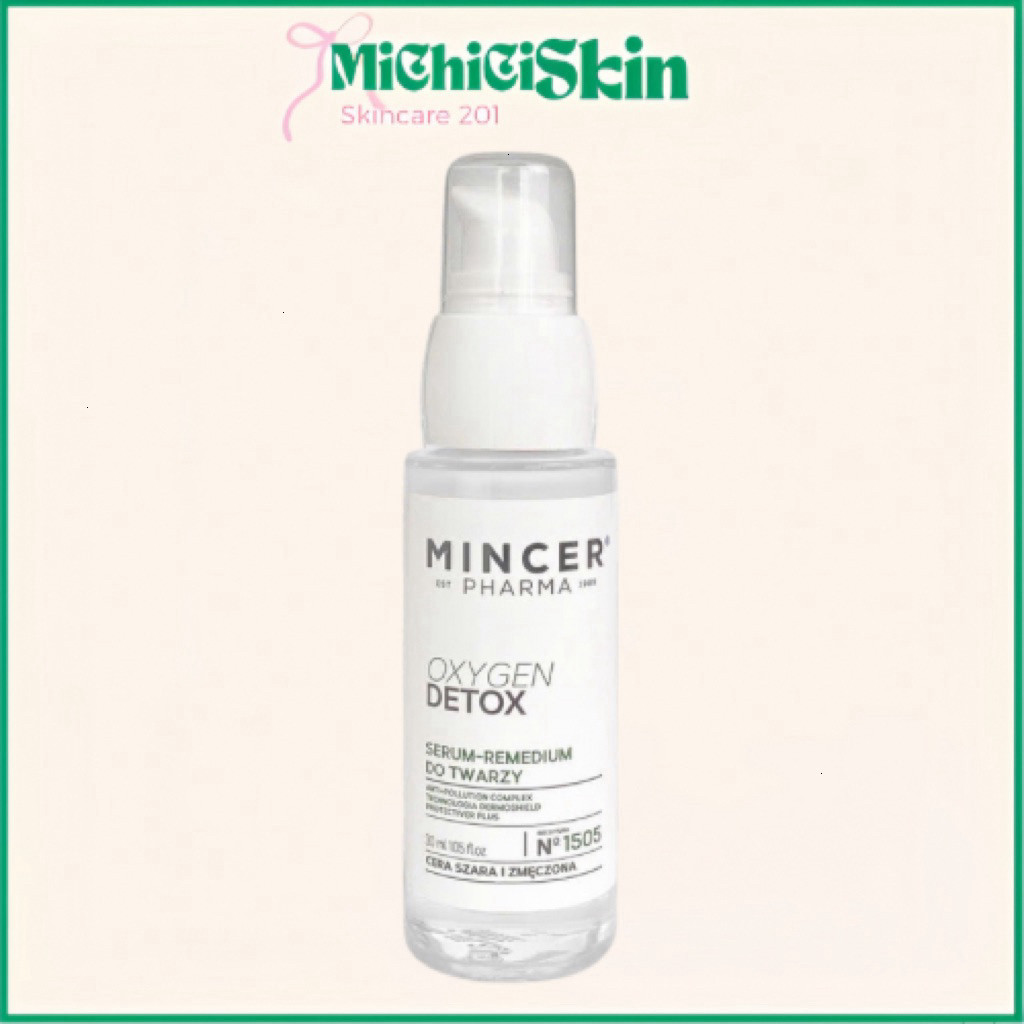 [MICHICI Skin] Tinh Chất Detox Phục Hồi & Chống Lão Hoá Da Mincer Pharma Oxygen Detox SOS Face Serum