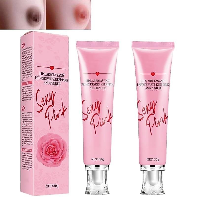 2 CHIẾC Kem dưỡng môi & núm vú màu hồng, Kem dưỡng thể mặt da Môi hồng Nách Private Part Gel Intimat